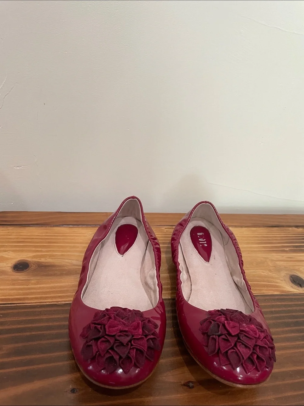 Bloch Patent Leather Ballet Flats Size 38.5